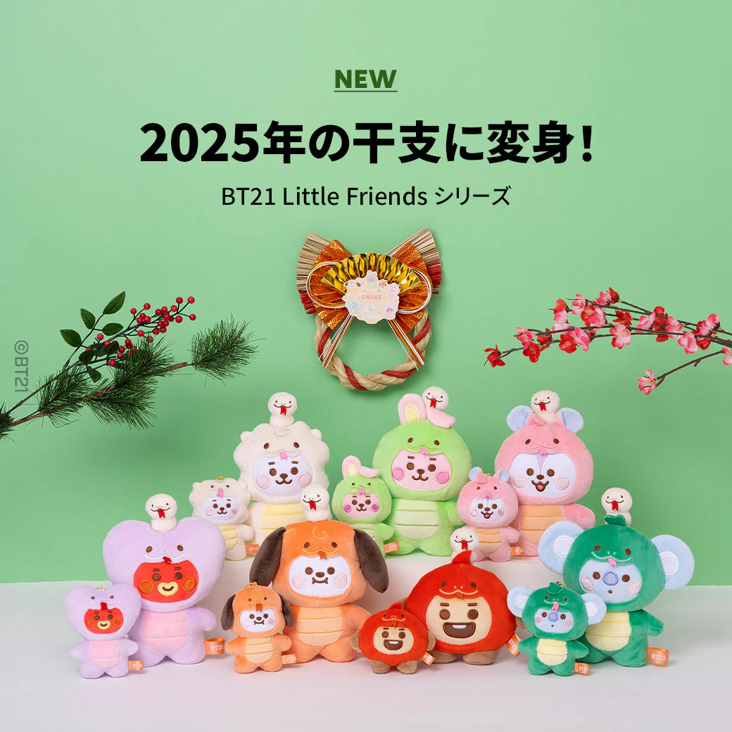 BT21 JAPAN - Official Year of Snake Tatton M Size