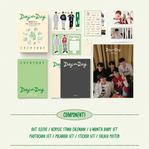 MONSTA X - Day After Day EVERYDAY Version Official 2024 Season's Greetings + POB