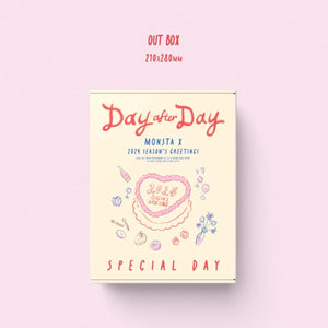 MONSTA X - Day After Day SPECIAL DAY Version Official 2024 Season's Greetings + POB