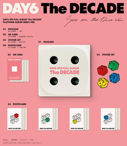 DAY6 - THE DECADE 4th Full Album PLATFORM NEMO Ver
