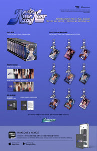 ZEROBASEONE ZB1 - NEVER SAY NEVER Lenticular Keyring Ver