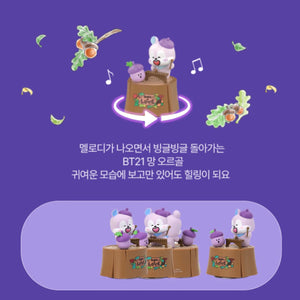 BT21 Official Hope in Love Music Box MANG