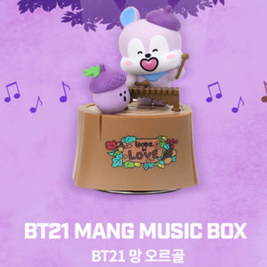 BT21 Official Hope in Love Music Box MANG