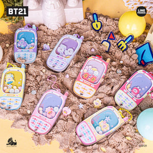 BT21 JAPAN - Official Garake Shaking Phone Keyring