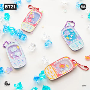 BT21 JAPAN - Official Garake Shaking Phone Keyring