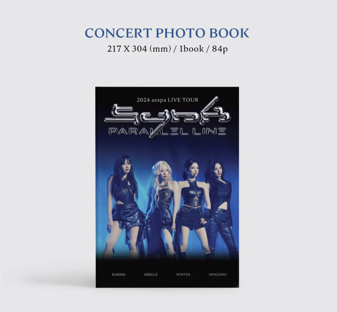 aespa - 2024 Live Tour SYNK : PARALLEL LINE Concert Photobook aespa - 2024 Live Tour SYNK : PARALLEL LINE Concert Photobook