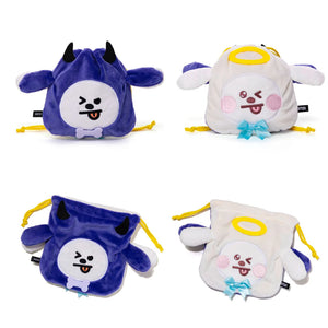 BT21 JAPAN - Official Angel & Villain Double Face Pouch