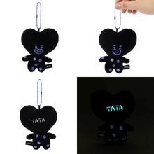 BT21 JAPAN - Official Glow in the Dark NEON Plush Keyring