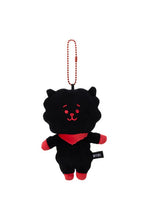 BT21 JAPAN - Official Glow in the Dark NEON Plush Keyring