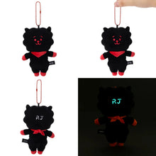 BT21 JAPAN - Official Glow in the Dark NEON Plush Keyring