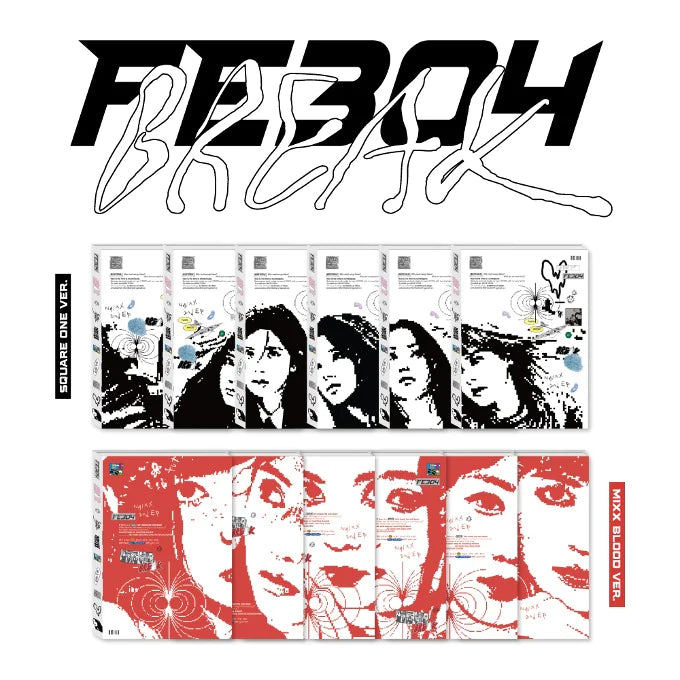 NMIXX - FE3O4 : BREAK 2nd EP Album Square One Version – kheartshop