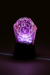 BT21 JAPAN - Official NEON Light Up Acrylic Stand