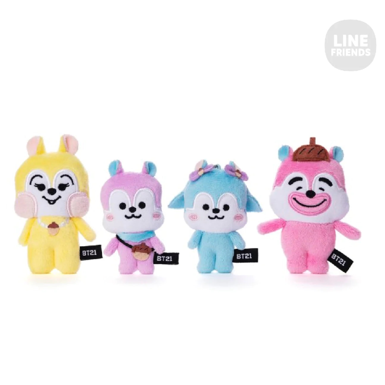 BT21 JAPAN - Official Hope In Love MANG Family Set Keyring Without BT21 JAPAN - Official Hope In Love MANG Family Set Keyring Without