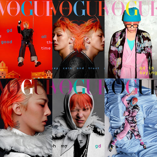 G-DRAGON VOGUE Korea Magazine 2025 February Issue Coverman