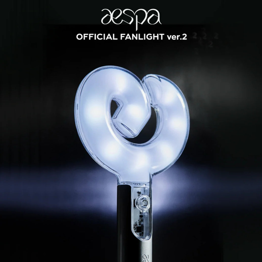 aespa OFFICIAL Lightstick Ver.2 (Pre-Order OCTOBER) – kheartshop aespa OFFICIAL Lightstick Ver.2 (Pre-Order OCTOBER) – kheartshop