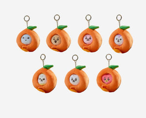 BT21 Baby Official Orange Party Plush Keyring