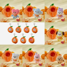 BT21 Baby Official Orange Party Plush Keyring