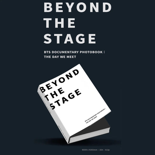 BTS - BEYOND THE STAGE BTS Documentary Photobook : THE DAY WE MEET + Weverse PO