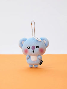 BT21 Official TODAY'S FACE HEARTBEAT Plush Keyring