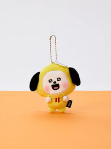 BT21 Official TODAY'S FACE HEARTBEAT Plush Keyring