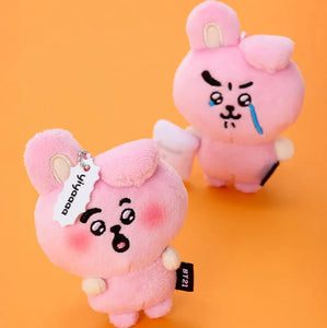BT21 Official TODAY'S FACE HEARTBEAT Plush Keyring