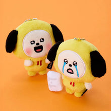 BT21 Official TODAY'S FACE HEARTBEAT Plush Keyring