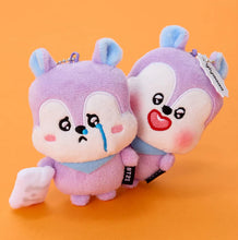 BT21 Official TODAY'S FACE HEARTBEAT Plush Keyring