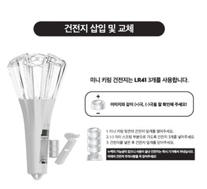 WONHO Official Light Stick Keyring