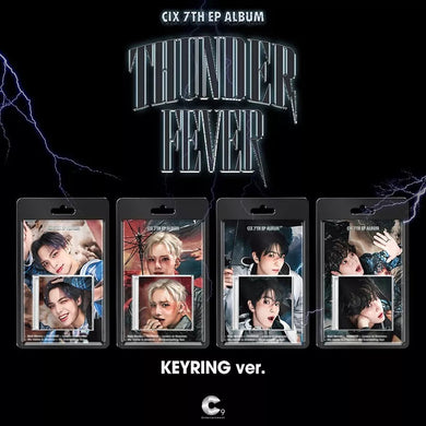 CIX - THUNDER FEVER 7th EP Album Keyring Ver