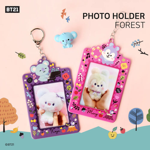 BT21 Official Photocard Holder Forest Version
