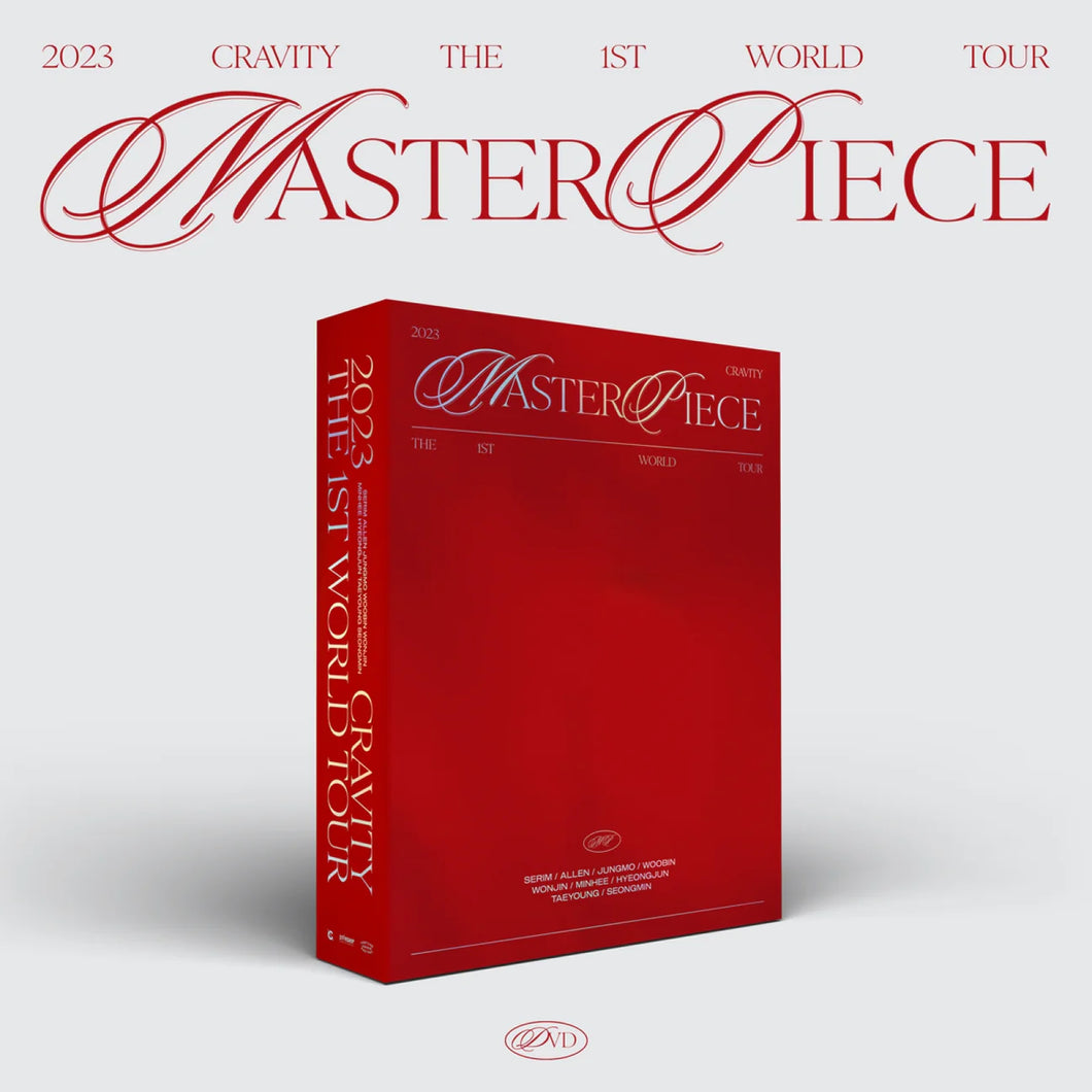 CRAVITY The 1st World Tour MASTERPIECE DVD / Kit Video