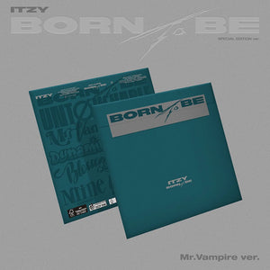 ITZY - BORN TO BE 2nd Album Special Version Mr. Vampire Version