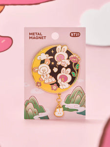BT21 Official K-TOKKI Metal Magnet