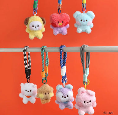 BT21 Official Minini Plush Keyring Basic Mascot