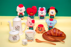 BT21 JAPAN - Official Bakery Plush Keyring 15cm