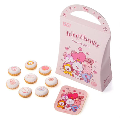 BT21 JAPAN - Official SAKURA Icing Biscuits (2 ea)