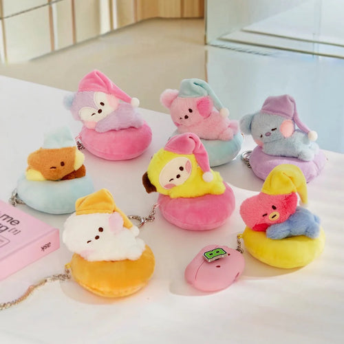 BT21 Official Chill Break Plush Keyring