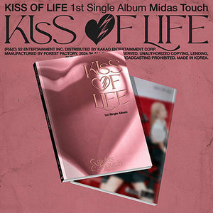 KISS OF LIFE - Midas Touch 1st Single Album