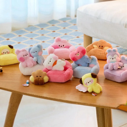 BT21 Official Chill Break Plush Doll Set