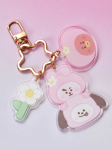 BT21 Official Acrylic Keyring Spring Come Again Ver