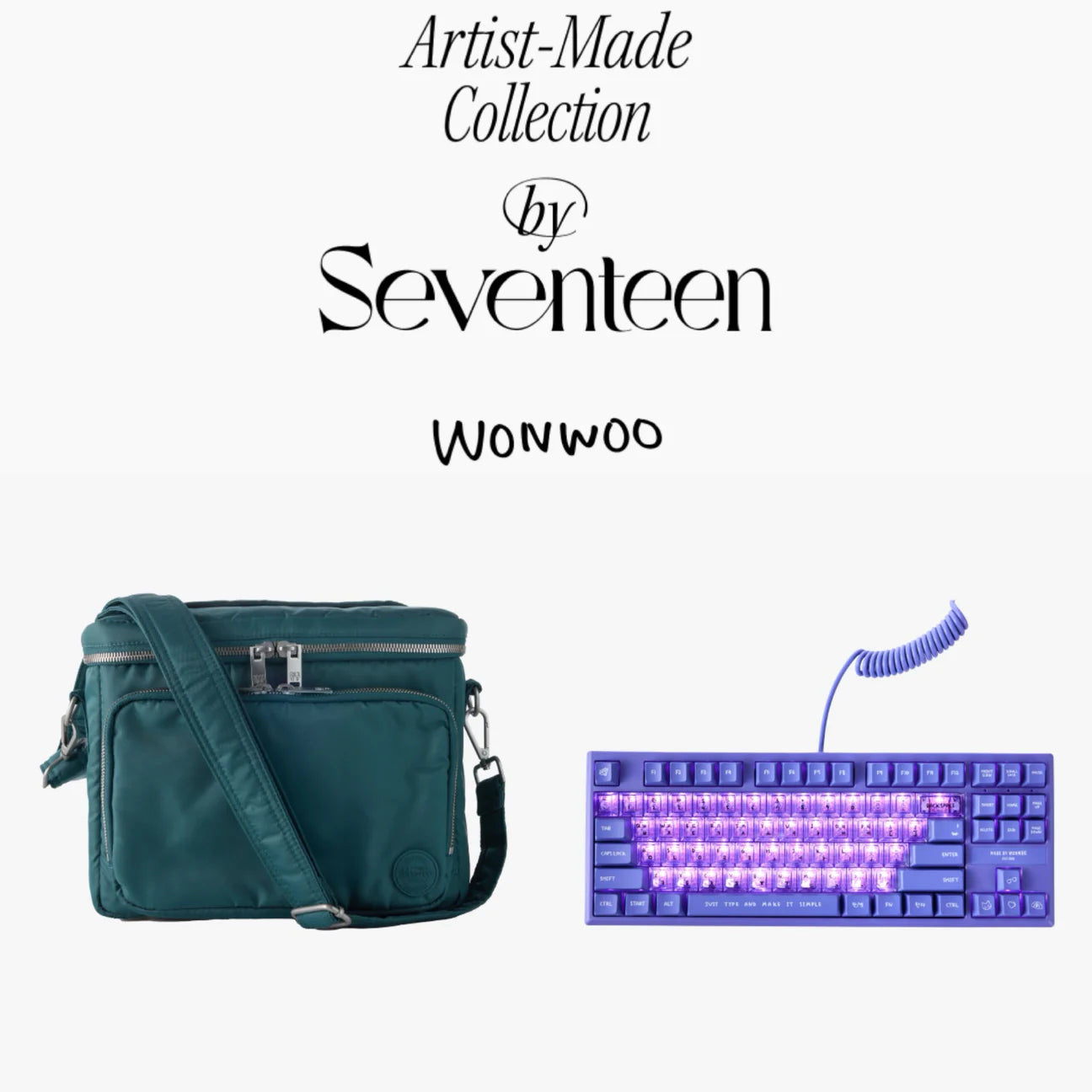 アイドル SEVENTEEN Artist-Made Collection WONWOO SEVENTEEN OFFICIAL ARTIST MADE COLLECTION : WONWOO – kheartshop