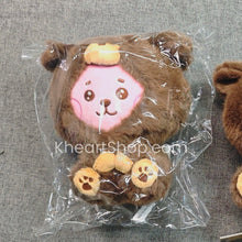 BT21 Official Cooky / Jungkook Set: Fluffy Plush + Pink Edition Big Doll