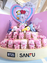 BT21 Official Cooky / Jungkook Set: Fluffy Plush + Pink Edition Big Doll