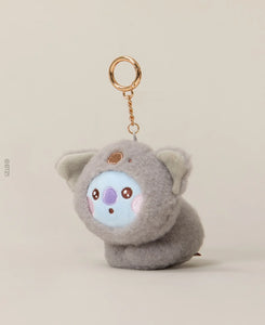 BT21 Official More Fluffy Keyring