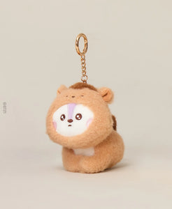 BT21 Official More Fluffy Keyring