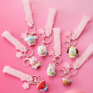 BT21 Baby Official SPRING FAIRY Figure Keyring