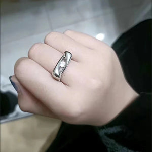 Seventeen Style “Carat” Stainless Steel Ring