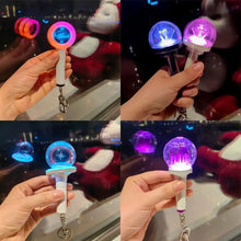 KPOP MINI LIGHTSTICK KEYCHAIN + Free Gift