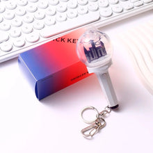 KPOP MINI LIGHTSTICK KEYCHAIN + Free Gift