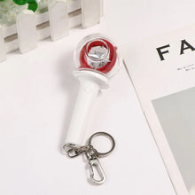 KPOP MINI LIGHTSTICK KEYCHAIN + Free Gift